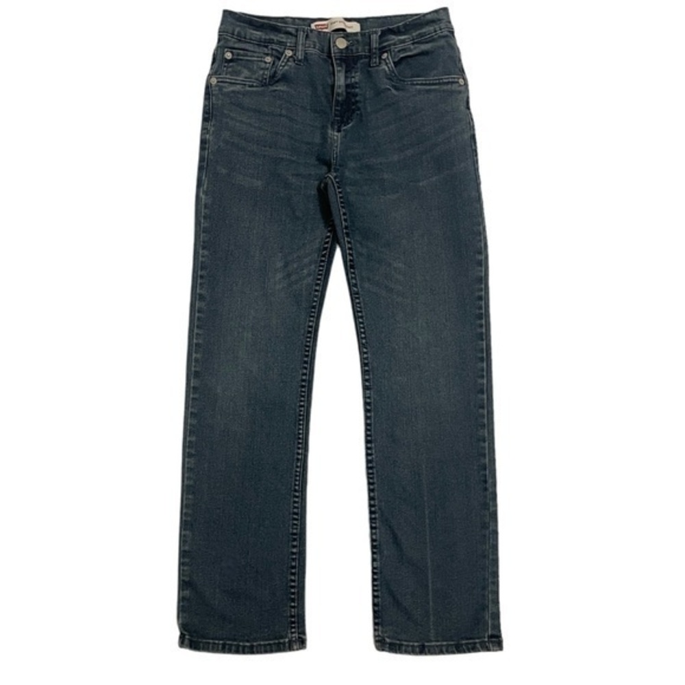 LEVI’S 514 Boys Straight Fit Medium Wash Denim Jean 28/28